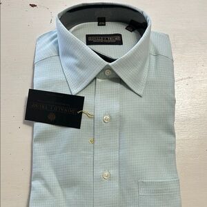 Donald J Trump signature collection L/S  dress shirt, 100% cotton, 15.5/32-33